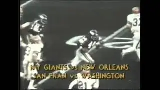 CBS Sports NFL Coverage Promo 1978
