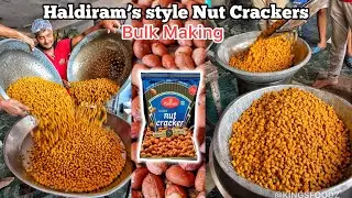 Haldiram Style Nut Crackers😳😳 | FOOD FACTORY MAKING🔥🔥