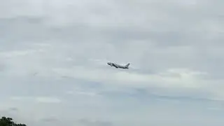 KC-30A taking off