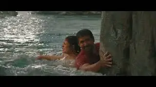 Jurassic world rebirth (2025) 4k T-rex raft movie clip 