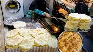 اوعي تكوني ناويه تشتري الرقاق الناشف بالغالي بكيلو دقيق هتعملي اربع صواني اعملي كميه وخزنيها لرمضان