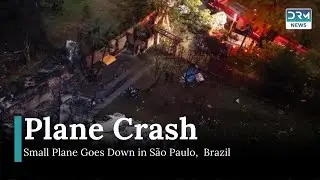 Plume of Smoke Rises After Plane Crash in S&atilde;o Paulo, Brazil | DRM News | AP1I