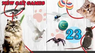 CAT ENTERTAINMENT  Mice Running! 🐭🐱 Perfect for Playful Cats Voll 23