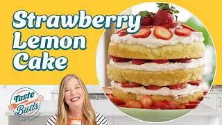 Perfect Strawberry Lemon Cake for Summer