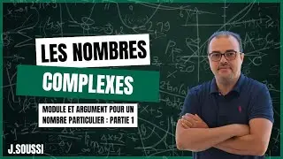 Module et argument d'un nombre avec forme particulière -1