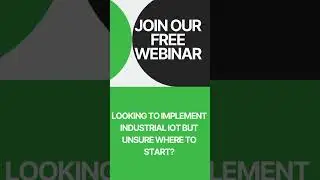 Start Your IIoT Journey with Seamless Cloud Integration Webinar #iiot #industrialiot