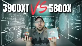AMD Ryzen 3900XT против 5800X: сможет ли новый 8-ядерный процессор AMD превзойти своего 12-ядерного &laquo;ЗВЕРЯ&raquo;???