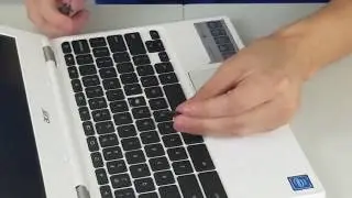 Как починить заменённую клавишу на клавиатуре Acer Chromebook CB3 — клавиши с буквами, цифрами, с...