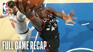 RAPTORS vs KNICKS | Pascal Siakam Scores 31 In MSG  | March 28, 2019