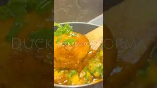 Rustic Bengali Duck Egg Curry
