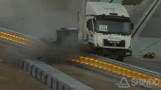 Rolling Barrier MASH TL4 Big Truck Test