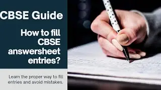 CBSE Exam 2024 : Cover Page of Answer Copy #cbse2024 #boardexam #trending