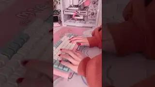 DustSilver Blue Pink Milkshake🩷🩵 #keyboard #unboxing #aesthetic #gaming #gamingpc