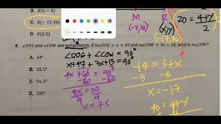 GEOMETRY: (ACTUAL LESSON) LOGICAL REASONING, PARALLEL LINES, TRANSVERSAL, ANGLES || Jane Maciejewski