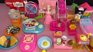 Mainan Masak Masakan, Kitchen Cooking Playset, Kompor Pink, Princess, Hunting Es Krim, Pink Bathtub