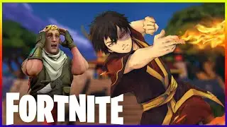 Fortnite Avatar Mastering the Art of Fire Bending