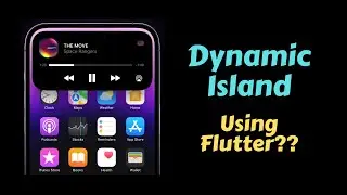 Dynamic Island using Flutter | iPhone 14 Pro | Can it be done with Flutter?