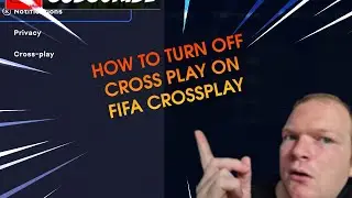 HOW TO TURN OFF CROSS PLAY ON FIFA 23 #CROSSPLAY#FIFA23 #short #viral #viralshorts