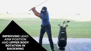 IMPROVING LEAD ARM POSITION AND UPPER BODY ROTATION IN BACKSWING