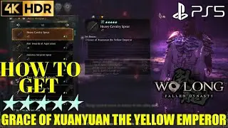 How to Get 5 Star Heavy Cavalry Spear Wo Long Grace of Xuanyuan The Yellow Emperor