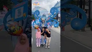 BOCIL-BOCIL NONTON KARNAVAL TAPI MALAH TAKUT ? #shorts #viral #karnaval #pawai #lucu #takut #seram