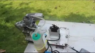 Over 7Kgs static thrust  by OS120AX , Prop  17x4   (APC)