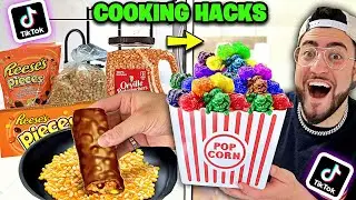 We TESTED Viral TikTok Cooking FOOD Hacks.. **SHOCKING**  (PART 6)