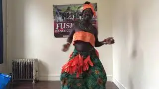 Congolese dance eith Funmilayo