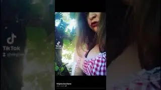 Big bad wolf stalks his girl