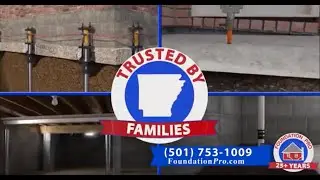 How to Repair Your Home's Foundation Right! by Foundation Pro Little Rock, Arkansas