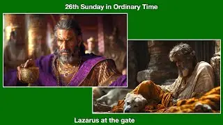 Lazarus at the gate.  Homily for the 26th Sunday in Ordinary Time, Year C.