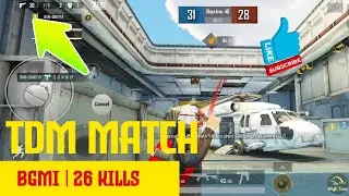 26 Kills | Beast Mode | TDM MATCH #79 | PUBG | BGMI Gameplay