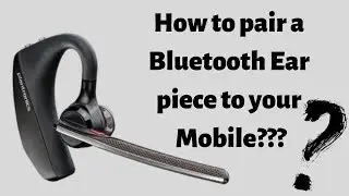 🔴How to Pair a Bluetooth Device with a Phone? | Technoxity | 2019