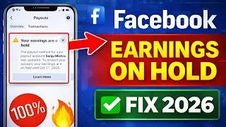 Facebook Earnings Hold Fix 2026 | 100% Working Solution | Step by Step