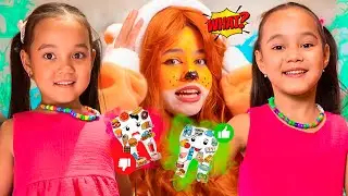 Fox, you can't do that! Parisa and Felisa Teach Good Habits | LikeNastya, VladandNiki