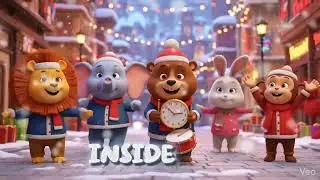 Hello New Year Song for Kids 🎶 | Cute Animals Cartoon | Animal Lol Factory