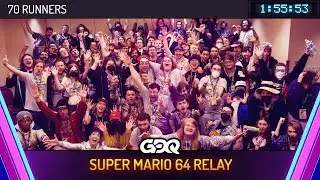 Super Mario 64 Relay by 70 Runners in 1:55:53 - Awesome Games Done Quick 2026