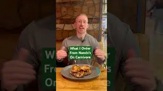 What I order from Nando&rsquo;s on Carnivore #carnivore #carnivorediet #nandos #chicken #healthylifestyle