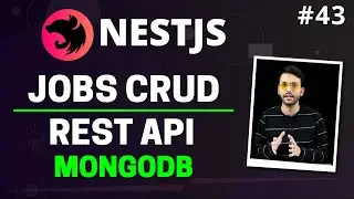 NestJS #43 - MongoDB & Mongoose | Jobs CRUD | Using Model for Database Operations | (Hindi)