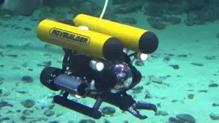 ROV RovBuilder RB Mini 150 with 2 Jaw Manipulator in the Oceanarium