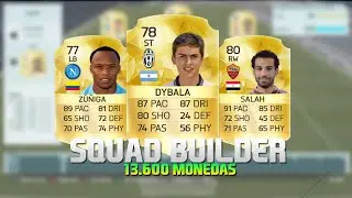 SQUAD BUILDER FUT 16 || 13.600 MONEDAS