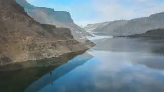 Over Anderson Dam