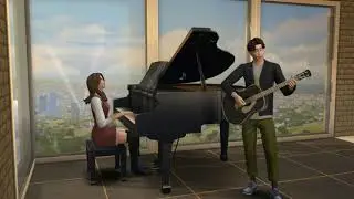 The Sims 4 Singing - Theater Drama - Pancake's End (Duet)