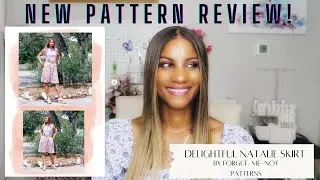 New Pattern Review | Natalie Skirt by Forget me Not Patterns