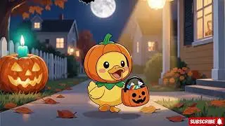 Ducky Wucky&rsquo;s Halloween Night 🎃 | Trick or Treat Song for Kids 2025 🎃 I Nursery Rhymes & Kids Songs