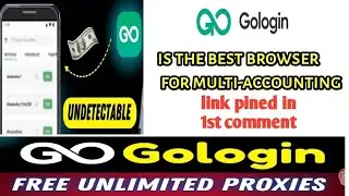 GoLogin is the best browser for multi-accounting#gologin