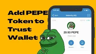 Как добавить токен PEPE в кошелек Trust