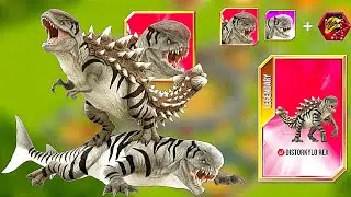 What If Distortus Rex Have a super hybrid So Here How It Looks In Jurassic World The Game 
