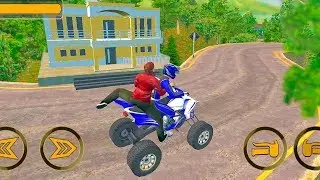 Offroad ATV Bike Taxi Driving Games 2019 - ATV Bike 3D Racing Games Gameplay