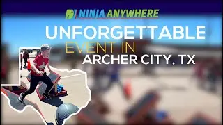 Ninja School Event - Archer City Texas | Ninja Anywhere - Portable ninja warrior events!